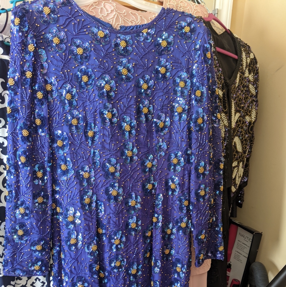 Vintage beaded dress